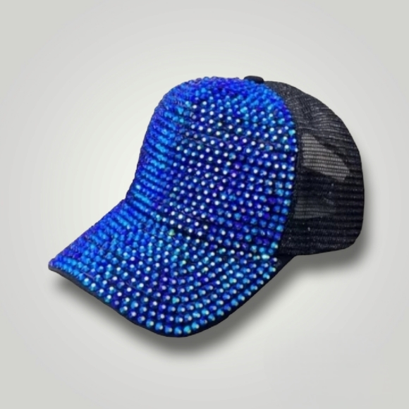 🧢🔹️New! Ladies Rhinestone Cap!🔹️🧢 - Picture 4 of 5